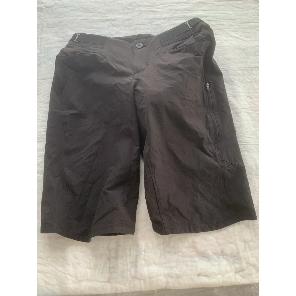 Patagonia Dirt Craft Bike Womens Shorts Black Padded Liner Size 2 (Bin 29)